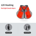 Red Light Therapy Neck Braces Relieve Neck Pain Fatigue Warmer Portable Easy To Carry Heated Warmth Health Care Neck Stretcher